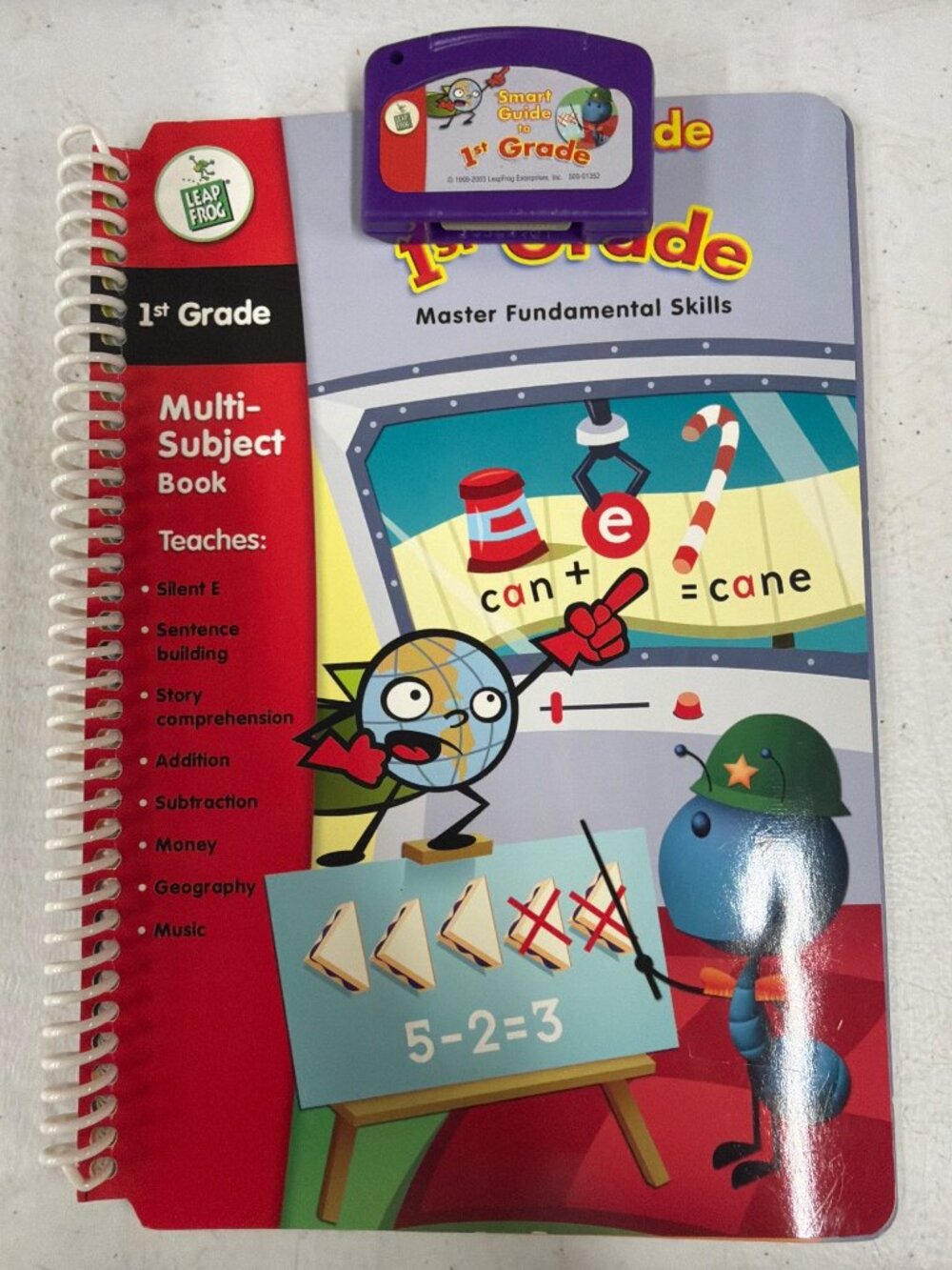LeapFrog Interactive Book Lot Pre-K To 2nd Grade Reading & Learning - Picture 8 of 15